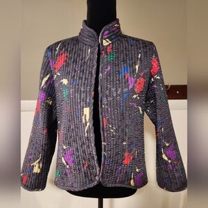 Colorful Splatter Women's Jacket
